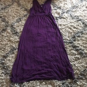 Gorgeous purple maxi dress